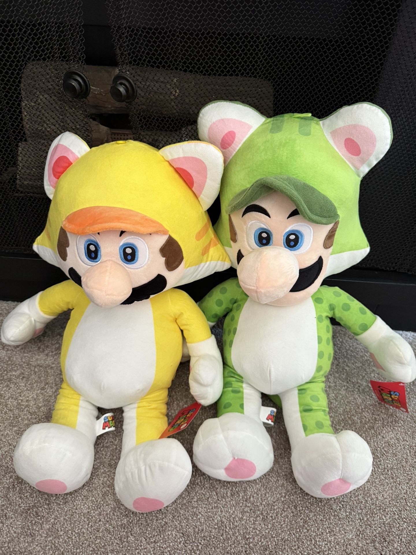 Mario And Luigi Plushies