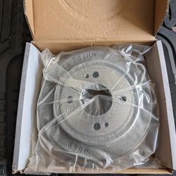 New Rear Brake Shoes And Rotors Honda Civic 1999
