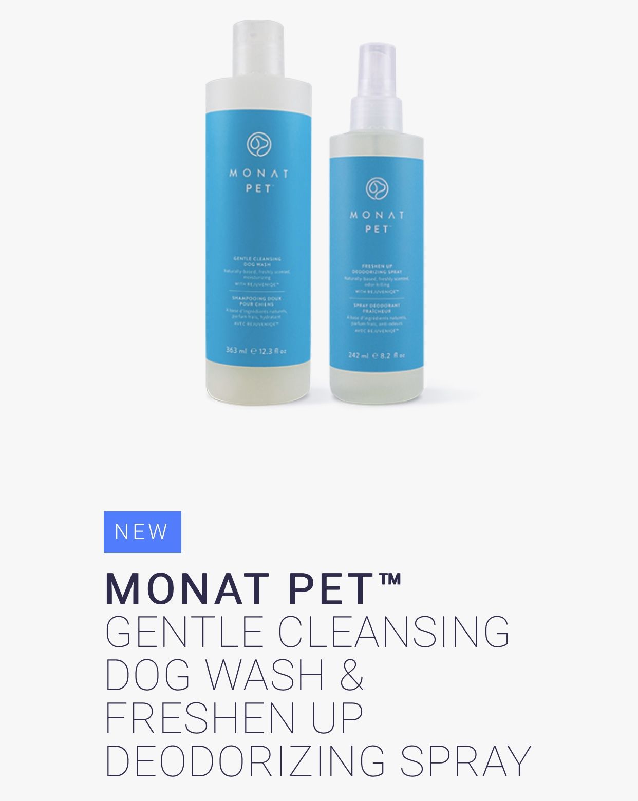 Monat dog shampoo reviews cheap