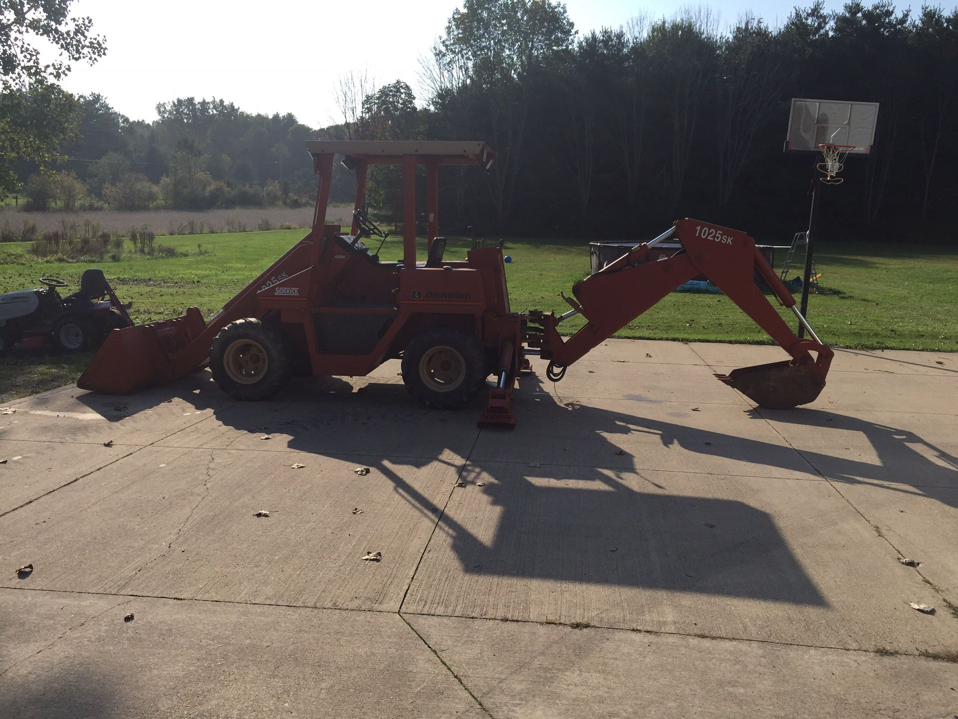 Ditch Witch backhoe