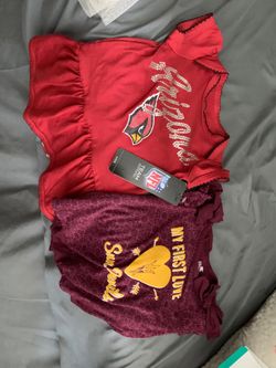 Baby girl 3-6 months brand new cardinals and ASU