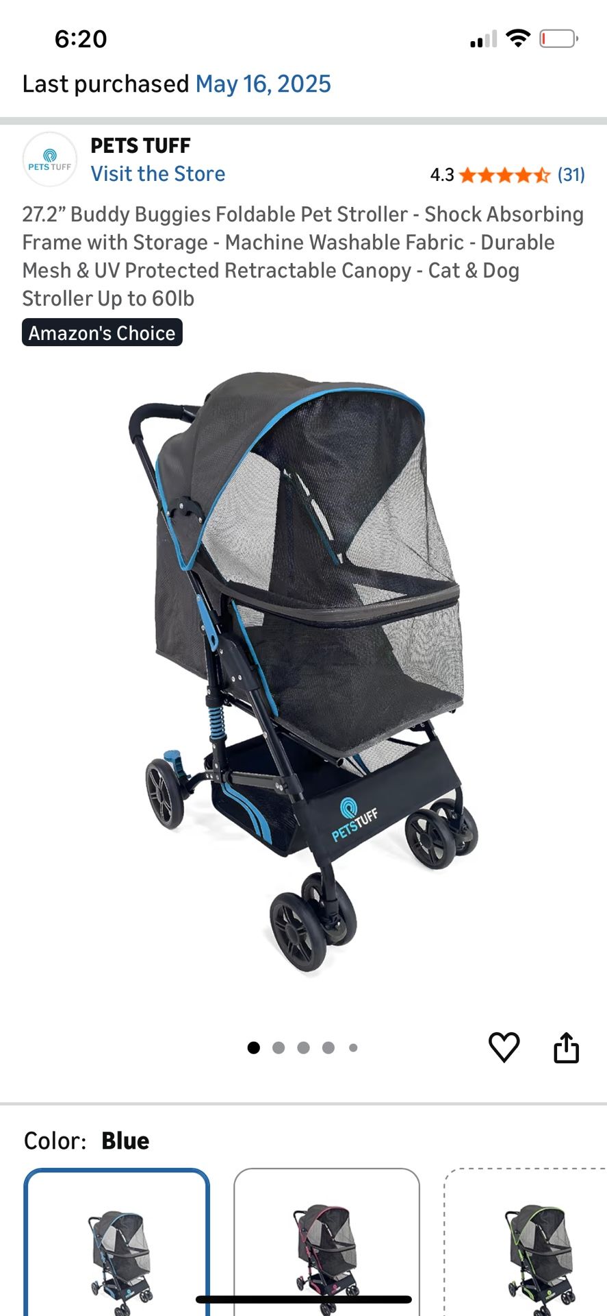 Pet Stroller 