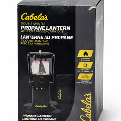 Cabela’s Double Mantle Propane Lantern (810 Lumens)