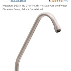 Water Faucet-Satin nickel