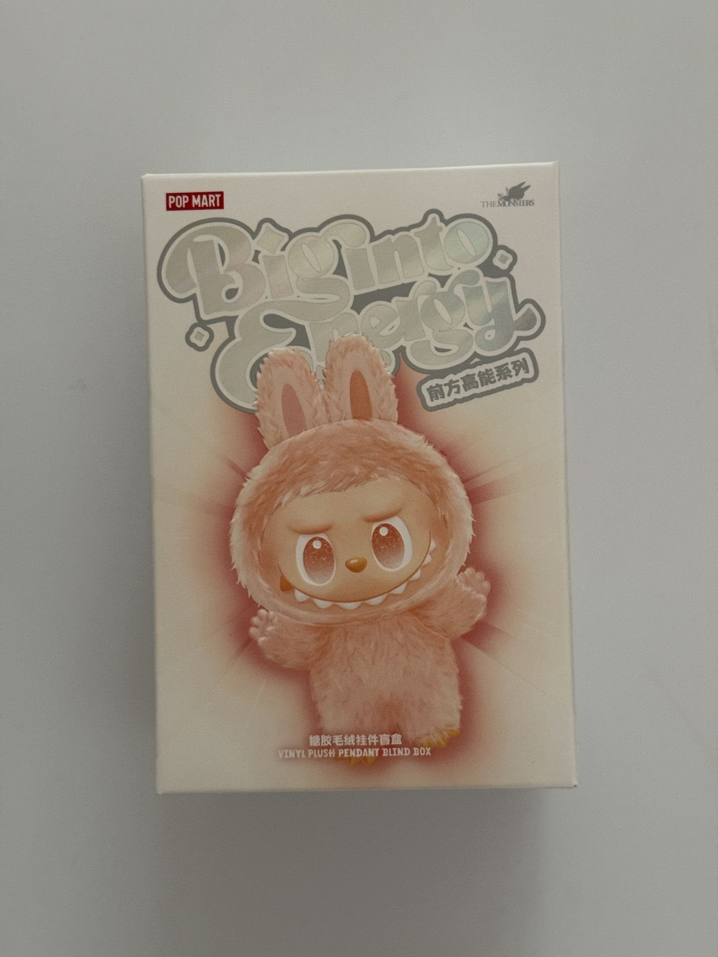 Labubu Happiness Big Into Energy Series The Monsters Vinyl Plush Pendant