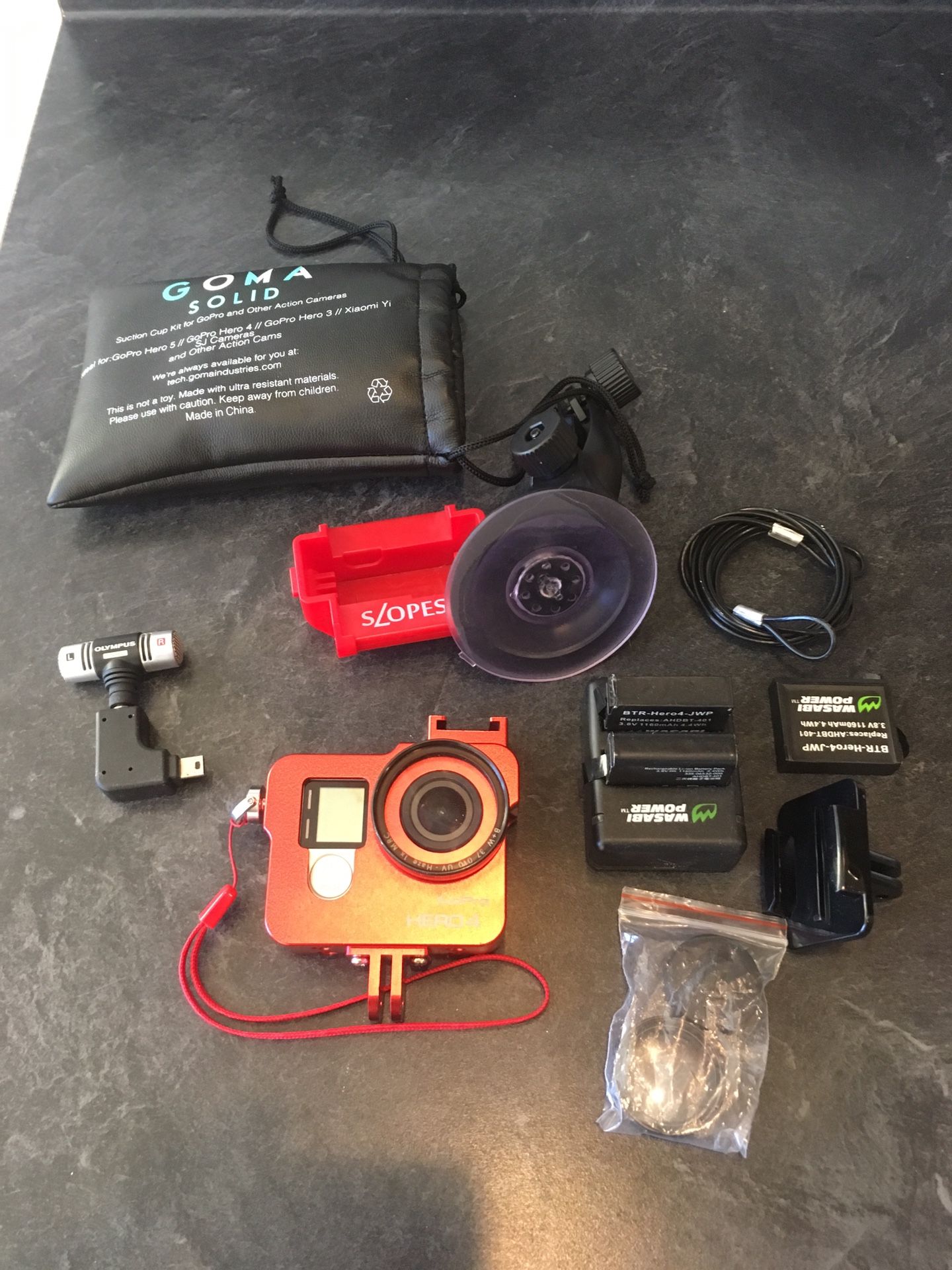 GoPro hero 4 lcd