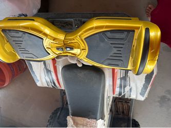 Hoverboard HOVERSTAR dorado en buenas condiciones