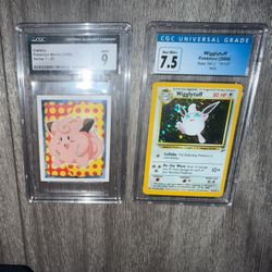 Clefairy . & Wigglytuff