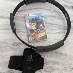 nintendo Switch Ring Fit Adventure Game