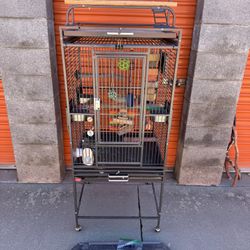 LIKE NEW - Parrot Bird Cage