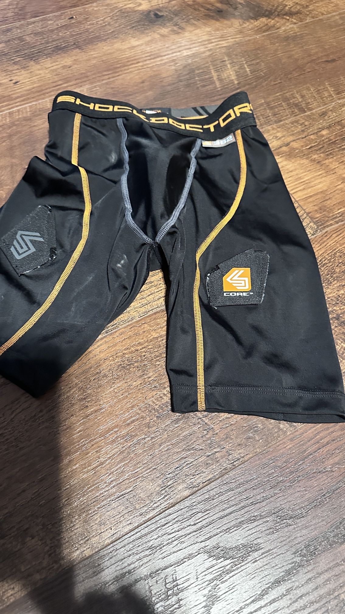 Youth Compression Hockey Shorts Shock Doctor Core 362 Boys Small