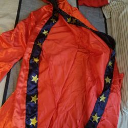 Boxing Robe And Superman Cape