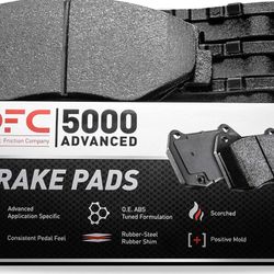 Dynamic Friction Company 5000 Advanced Brake Pads - Ceramic 1(contact info removed)-00-Front Set