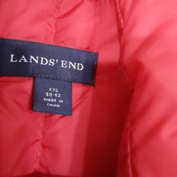 Lands End Red Vest