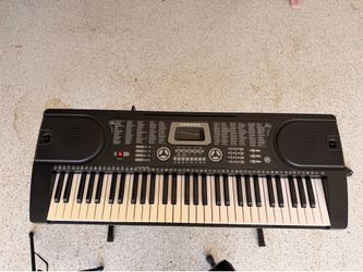 Electronic Piano  with stand, seat and music stand