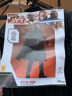 Star Wars Kyle REN Child’s costume S,M,L (new)