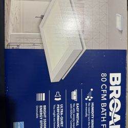  Broan 80 CFM Bath Fan with Humidity Sensor
