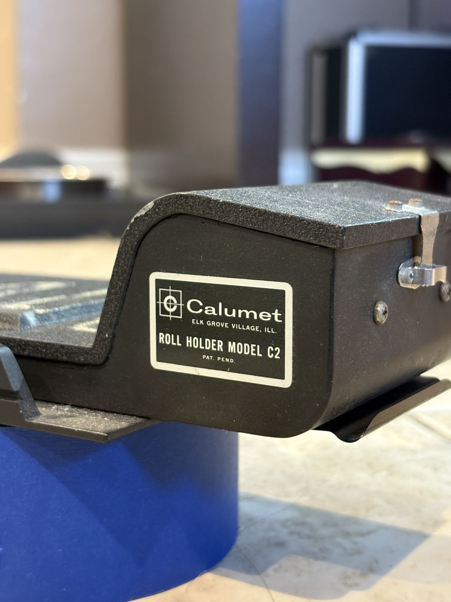 Calumet 120 Film Roll Holder Adapter For 4x5 Cameras