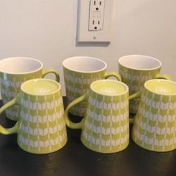 Coffee Mugs Set Of 6