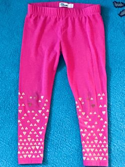 Comfy sparkly pink pants size 2T