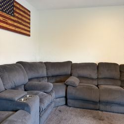 Sectional Recliner Couches