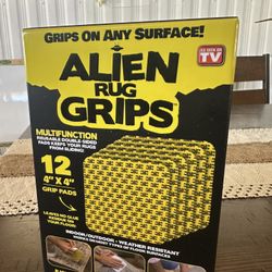 Rug Grippers Anti-Slip Pads (12 pcs) – Works on Any Floor