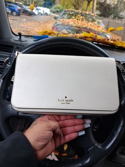 Kate Spade New York White Crossbody Bag