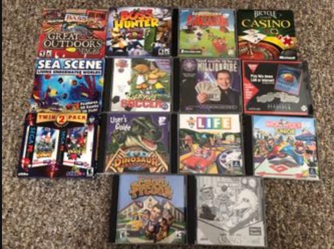 14 CD-Rom computer games for older versions of windows. All in original cases and in great condition. 