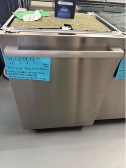 BOSCH SERIES  800 DISHWASHER