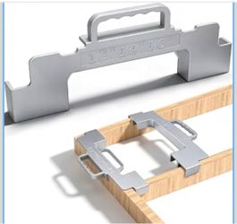 3-in-1 Stud Framing Tools, 12/14/16" On-Center Framing Jig Cast Aluminum Stud Spacer Framing Tool with Framing Square, Works with Framing Nail Gun for