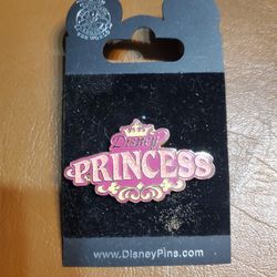 Pink Princess Disney Pin