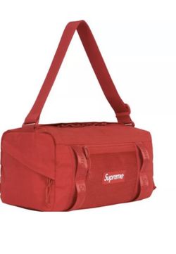 SUPREME MINI DUFFLE BAG RED