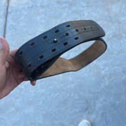 Leather Tactical Belt 