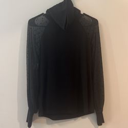 Long Sleeve Black Turtle Neck