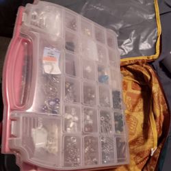 Double Sided Extra Large Bead Container FULL