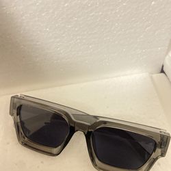 Unisex Grey Glasses 