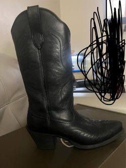 Round Up Collins D Toe Western Boot