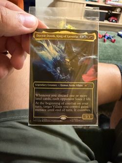 Doctor Doom King of Latveria MTG Promo Card