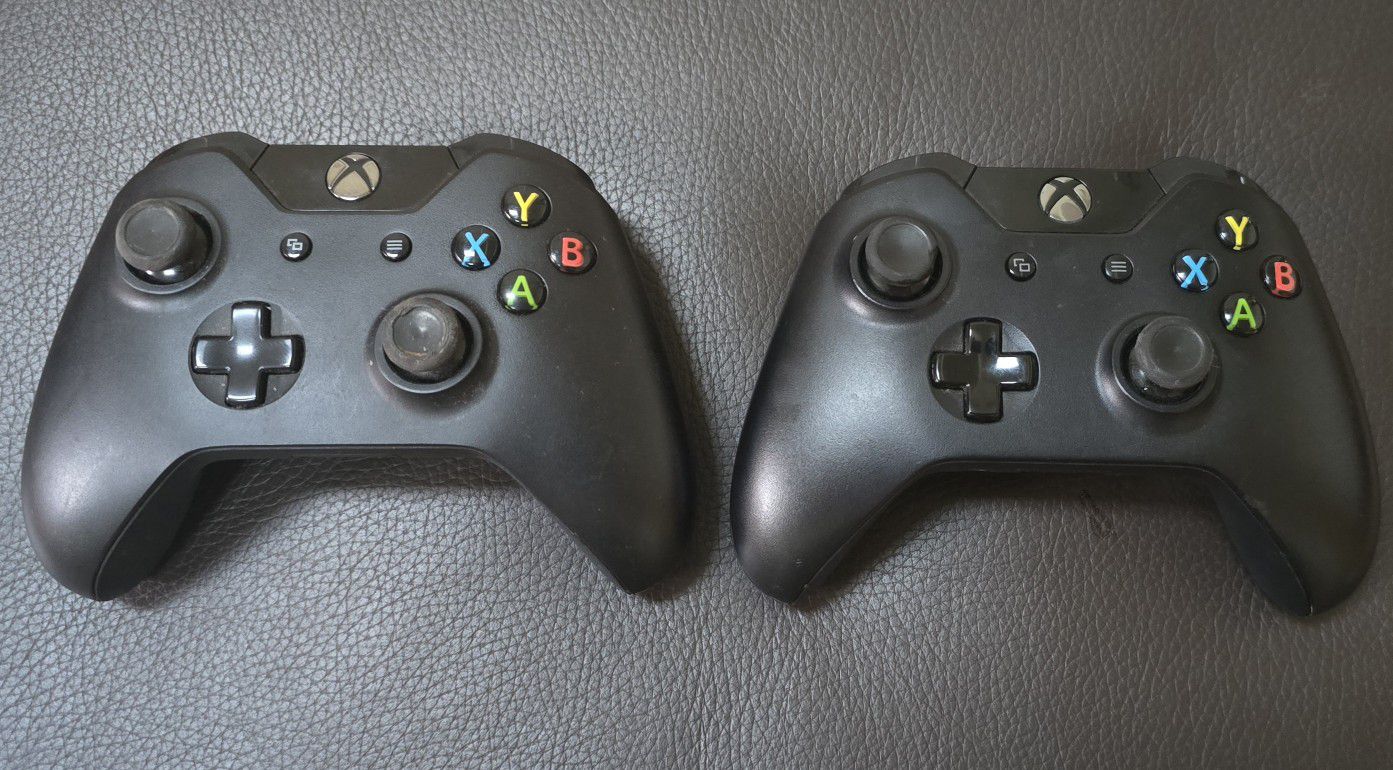 Xbox One controllers (2) - $25