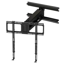 MantelMount- MM340 Above Fireplace Pull Down TV Mount- Televisions 44" to 80" Up to 90 lbs - Safe Auto-Adjusting TV Mounts - Patented Motion Stops