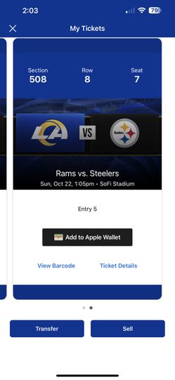 Rams Tickets