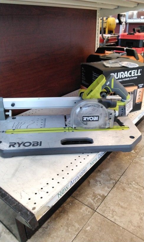Ryobi Battery Powered Track Saw ($100)