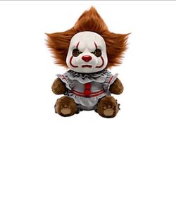 Spirit Halloween Teddy Terrors Pennywise Plush – Officially Licensed Stephen King IT Collectible