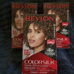 Revlon ColorSilk Permanent Hair Dye Lot