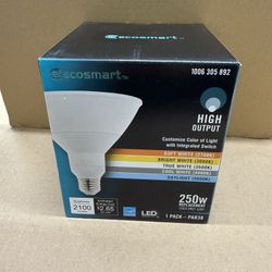 EcoSmart -  LED SPOT LIGHT BULB — 250W Equivalent PAR38 DIMMABLE 