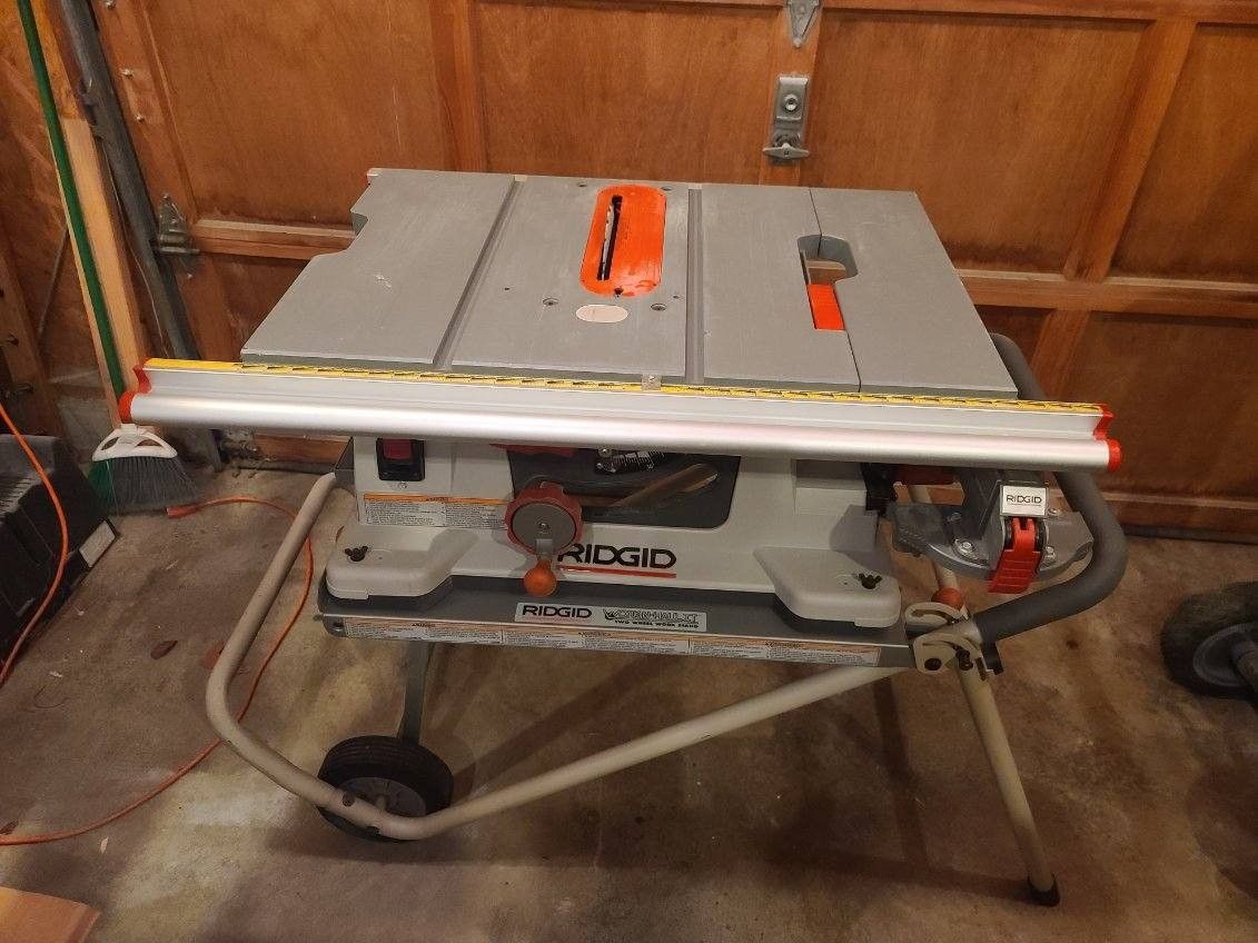 Ridged Table Saw