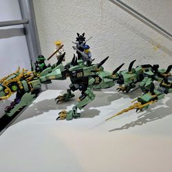 LEGO Ninjago Green Ninja Mech Dragon 70612 Complete Set with Minifigures