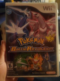 Nintendo Wii game Pokémon battle revolution