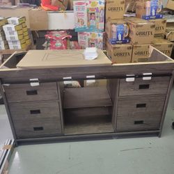 60in Barn Door Double Sink Vanity 