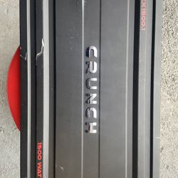 Crunch Amplifier Car Audio 